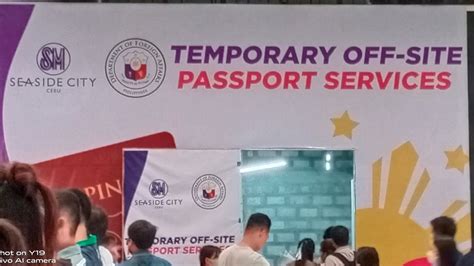 passport sm seaside|Directory of Temporary Off.